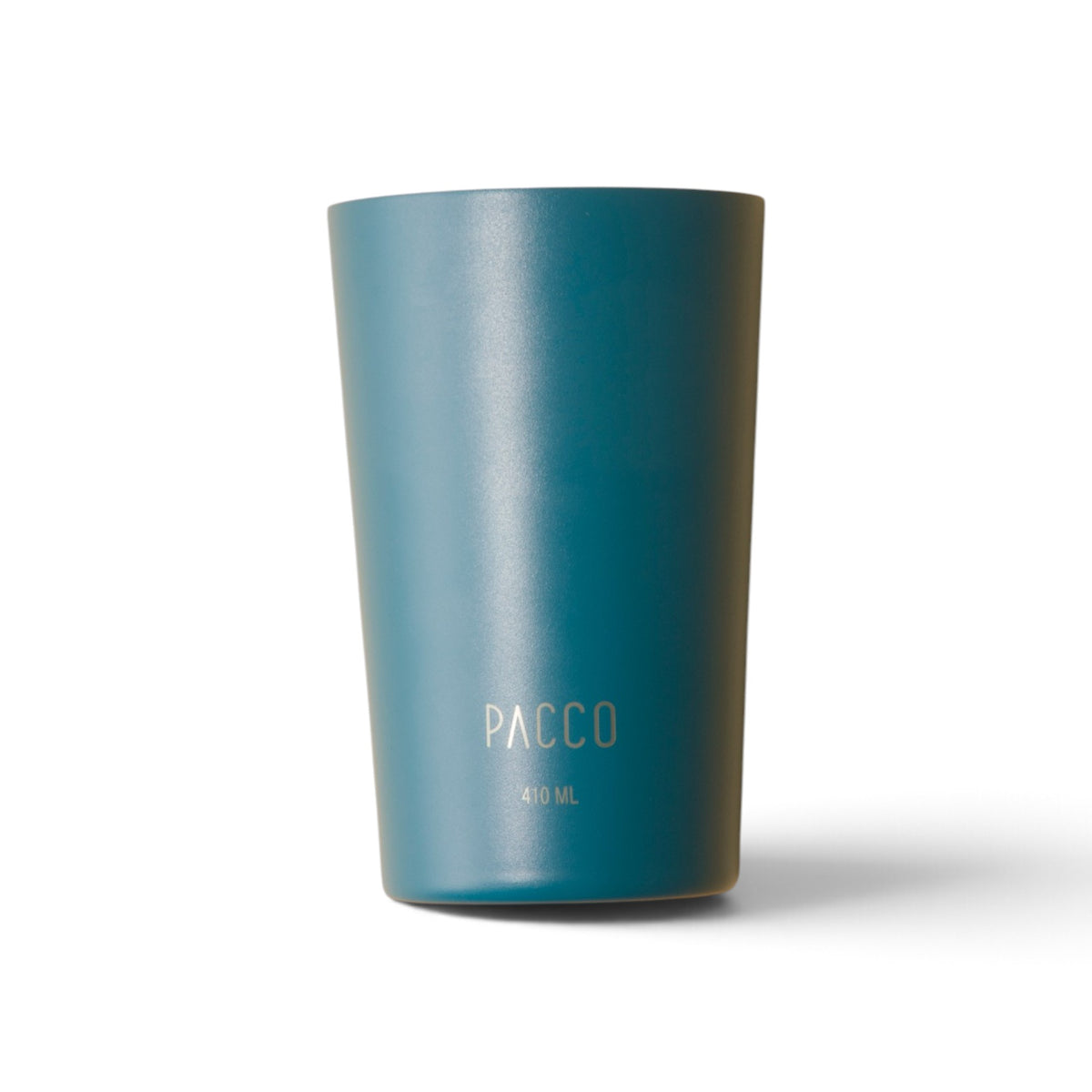 Copo Térmico PACCO SuperCup Mini 410 ml Petróleo, vista frontal
