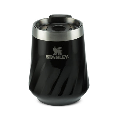 Copo Térmico Stanley Reserve Wine 325ml em aço inox com design elegante para vinhos e drinks, destacando sofisticação e funcionalidade.