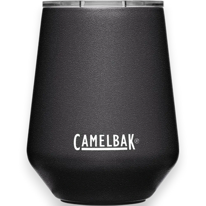 Copo Térmico para Vinho Horizon Camelbak 350ml, mantém bebidas frescas por 6h ou quentes por 4h, ideal para viagens e piqueniques.