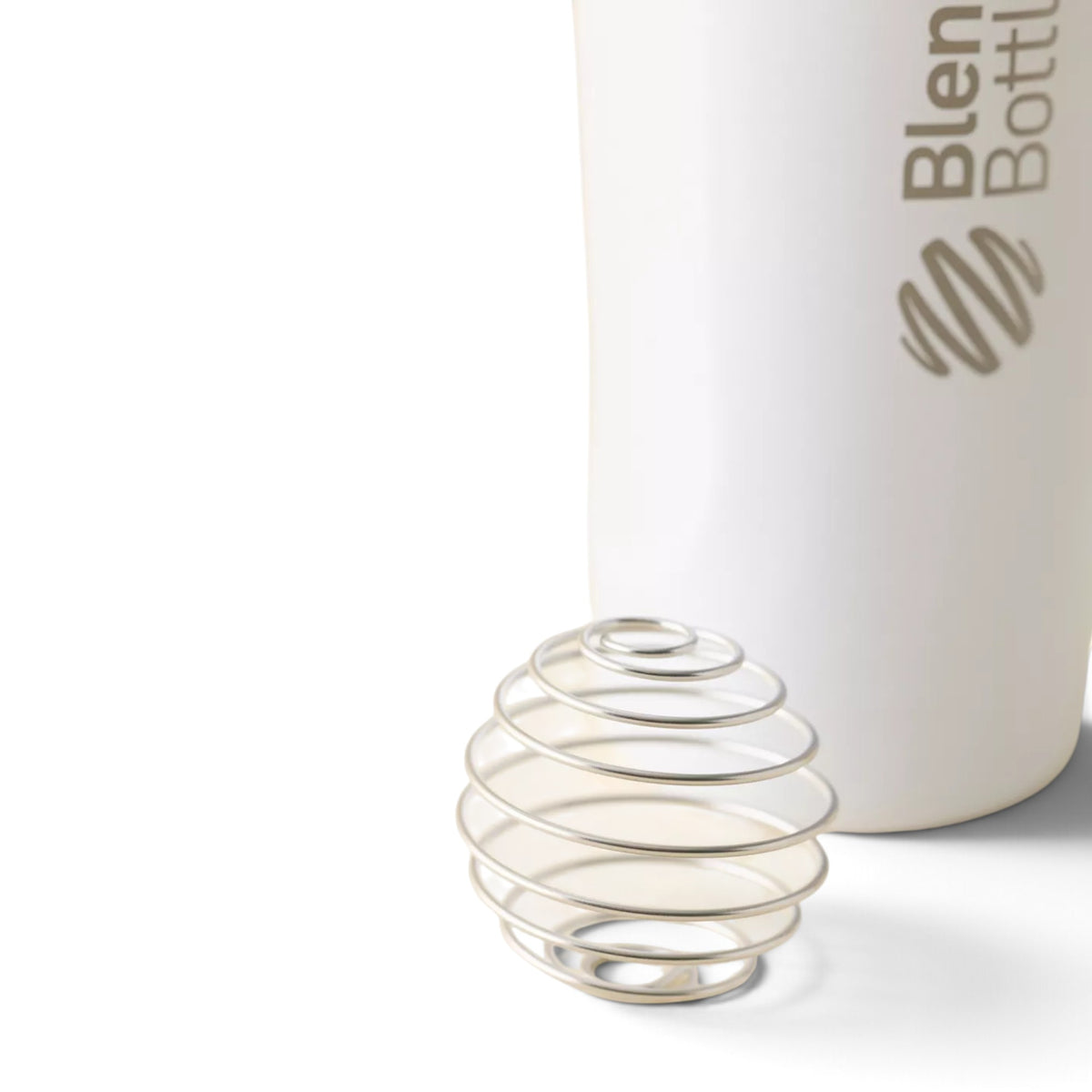 Coqueteleira Blender Bottle Radian 770 ml Branca, detalhe do bico ou canudo