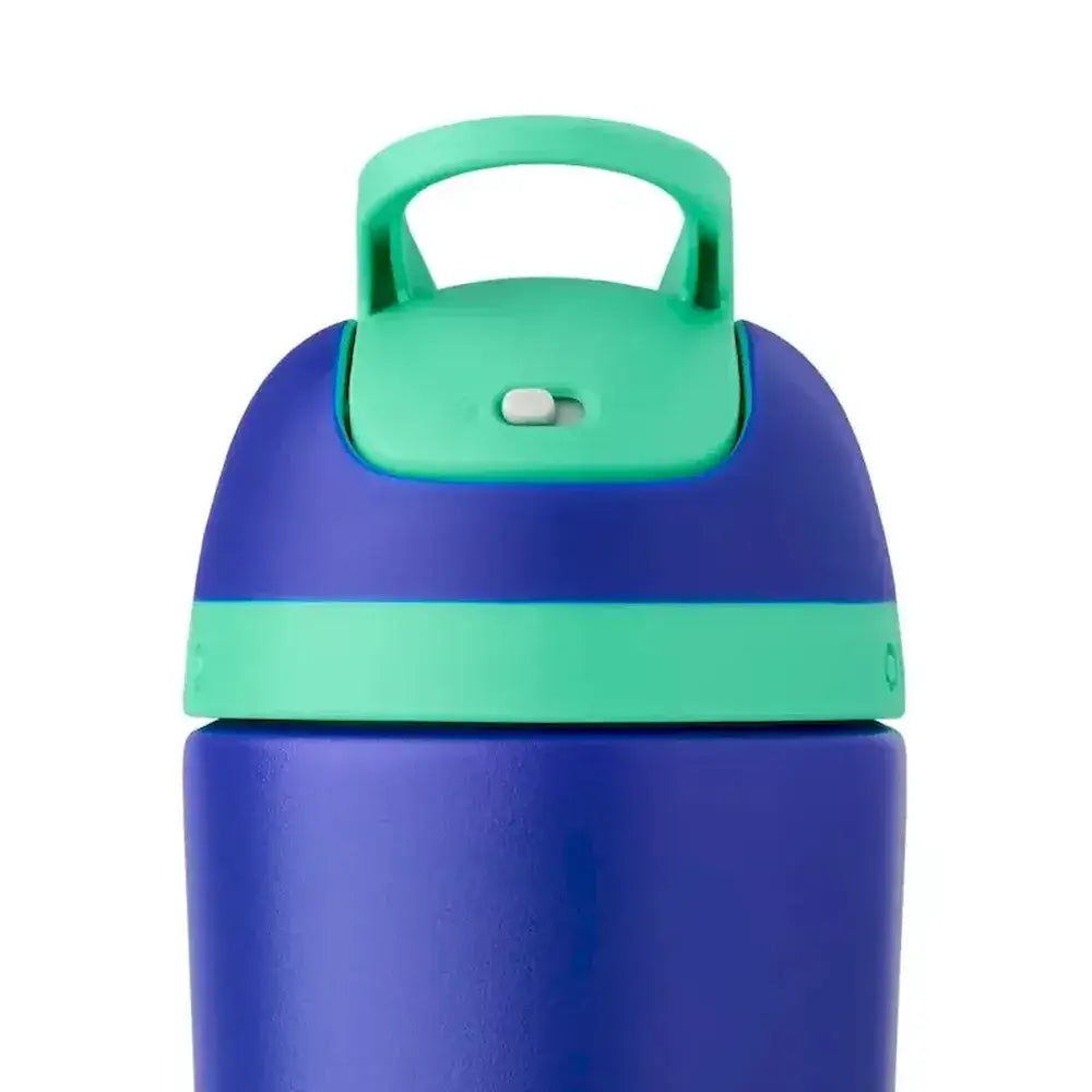 Garrafa Owala Flip Infantil Stainless Steel Termica | 14oz | 410ml, tampa colorida, aço inoxidável, segura, e livre de BPA.