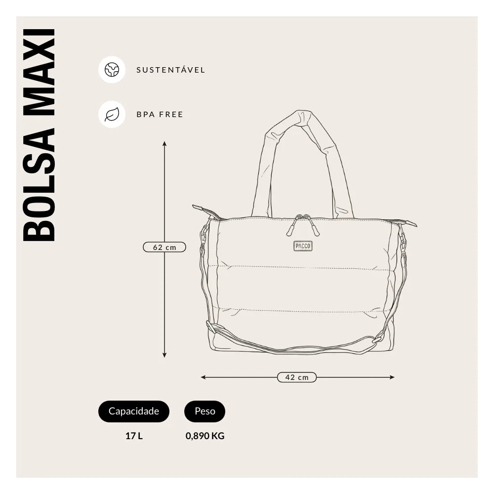 Bolsa Maxi Soft PACCO