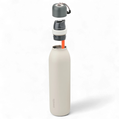 Garrafa Térmica Owala Twist - 710ml | 24oz com bico FreeSip 2 em 1 e isolamento triplo em aço inox, tampa à prova de vazamentos.