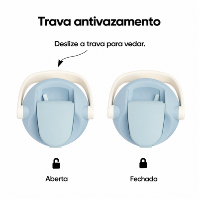 Garrafa Térmica Owala FreeSip Sway 887 ml — Toile Be Home — Detalhe funcional