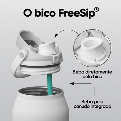 Owala FreeSip Sway 1890 ml — Shy Marshmallow — imagem 5