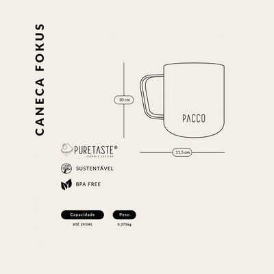 Caneca PACCO Fokus 295ml