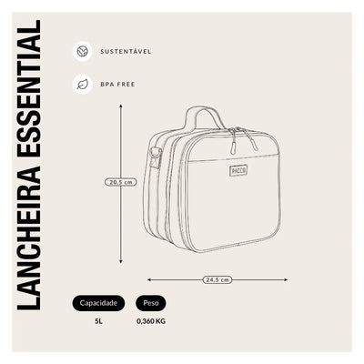 Lancheira Térmica Essential PACCO