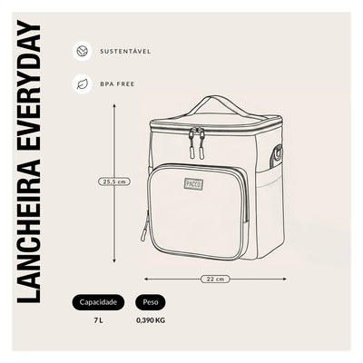 Lancheira Térmica Everyday PACCO