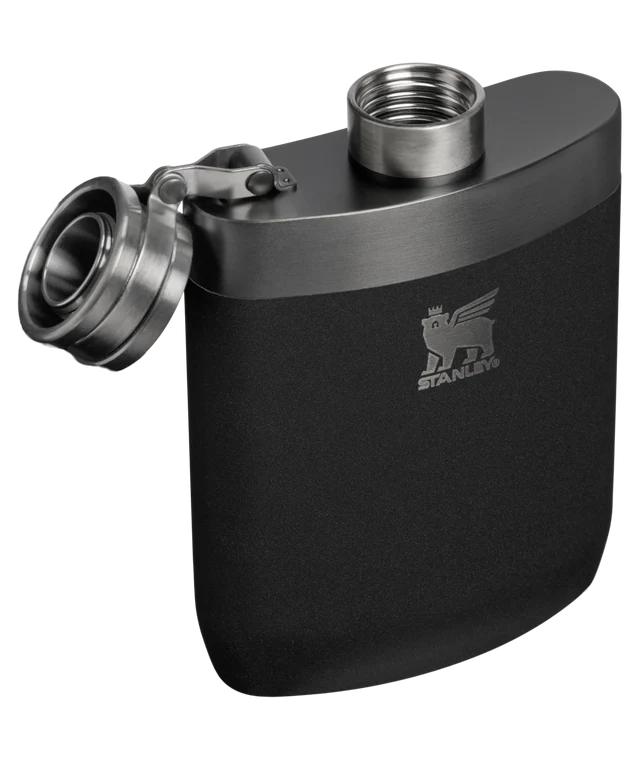 Flask Térmico 2.0 Stanley 236ml na cor Black Eclipse