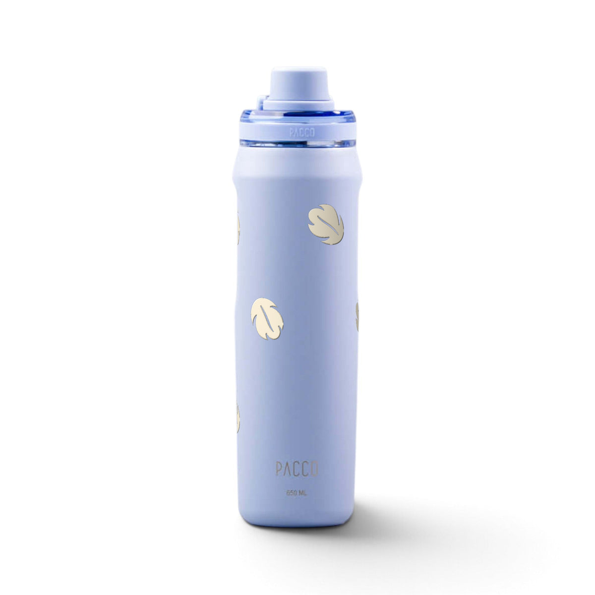 Garrafa Térmica PACCO Vyta 650ml Folhas Creme Lavanda
