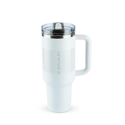 Copo Quencher Protour Stanley | 1,18L com tampa Flip Straw ProTour vedação total em branco