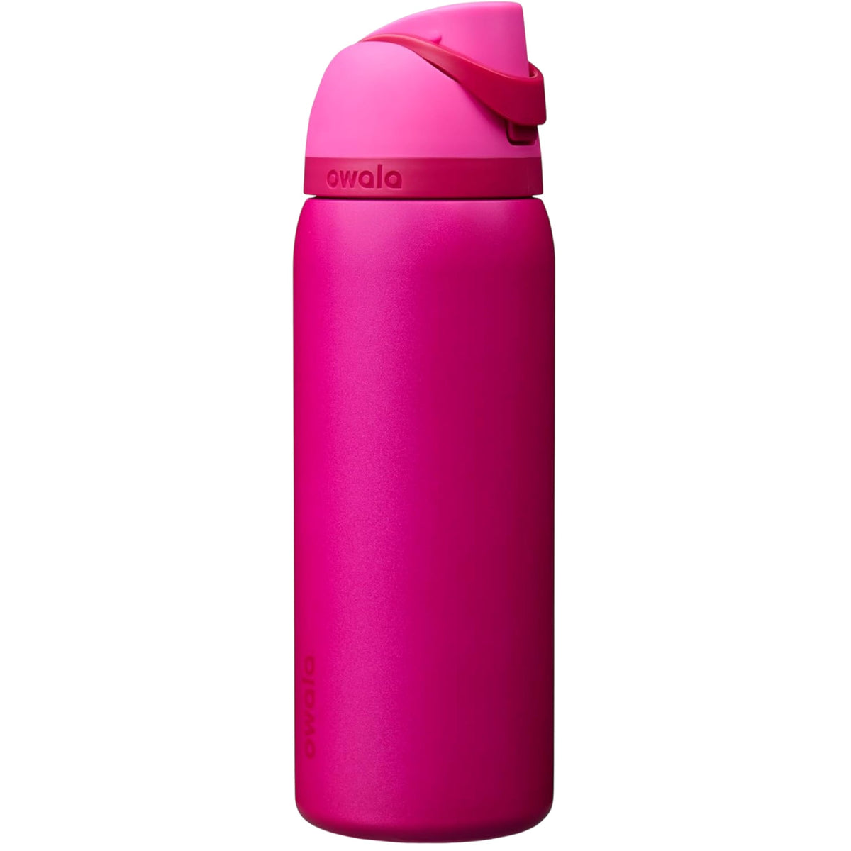 Garrafa Térmica Owala FreeSip 946 ml (32 oz) Read my Lips, vista frontal com tampa fechada