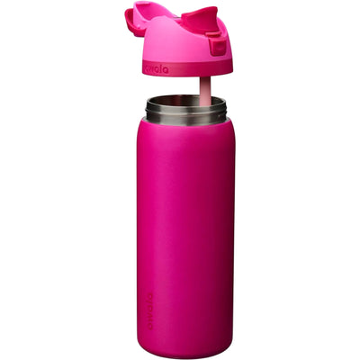 Garrafa Térmica Owala FreeSip 946 ml (32 oz) Read my Lips, com a tampa aberta