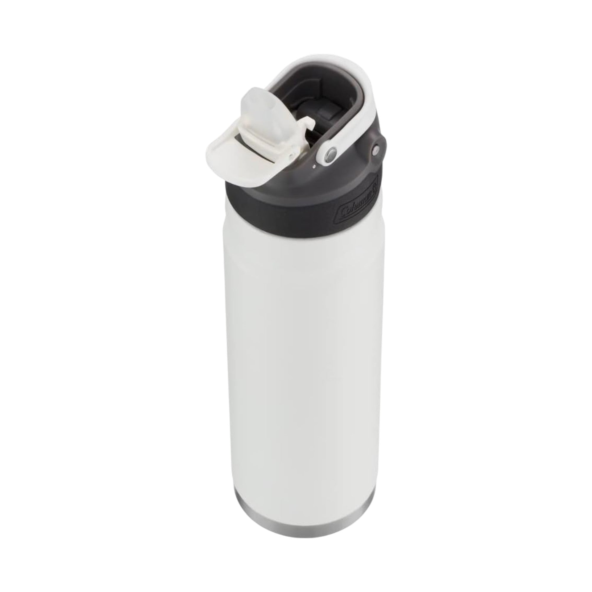 Garrafa Térmica 709 ml Coleman com design moderno e tampa AUTOSEAL® para isolamento térmico em atividades diárias e ao ar livre.