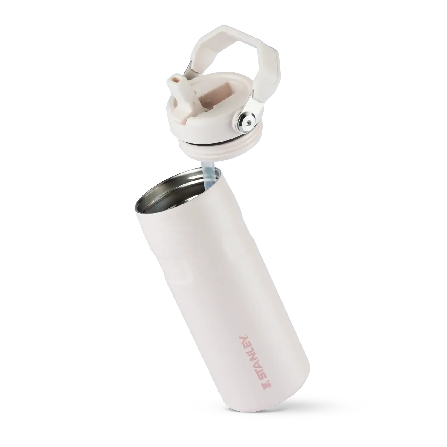Garrafa Térmica Aerolight Flip Straw | 473ml com design slim e aço inox reciclado, ideal para mobilidade e conforto, leve e prática.