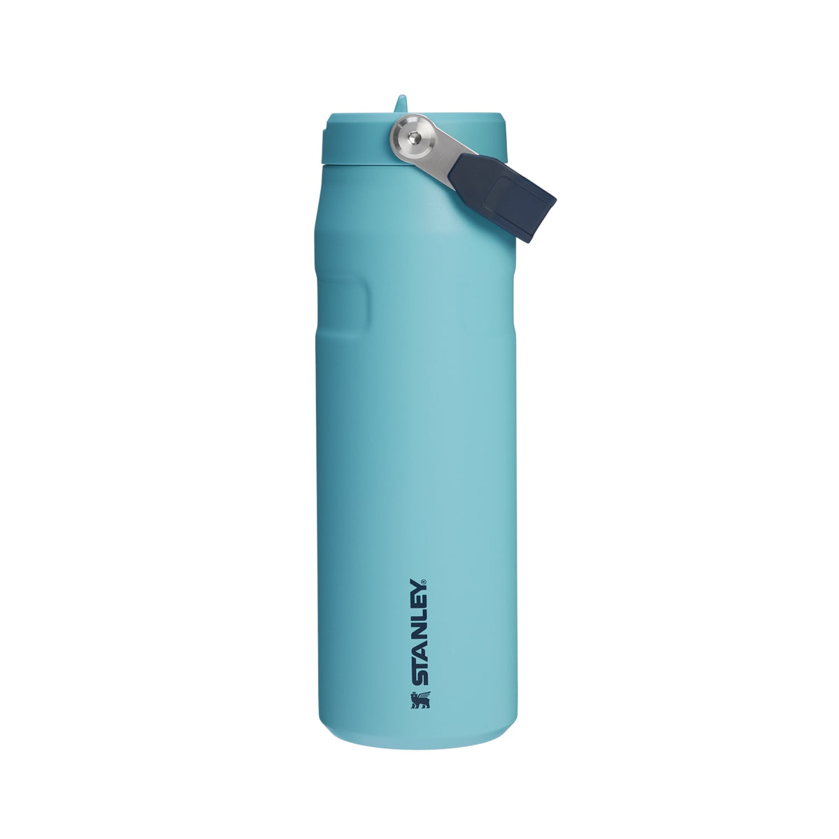 Garrafa Térmica Aerolight Flip Straw Stanley 710 ml Agave, vista frontal com tampa fechada