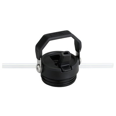 Garrafa Térmica Aerolight Flip Straw Stanley 710 ml Black, detalhe da tampa