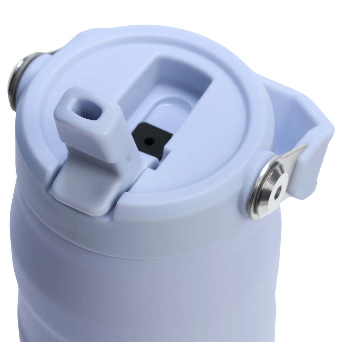 Garrafa Térmica Aerolight Flip Straw Stanley 710 ml Dew Drop, detalhe da tampa