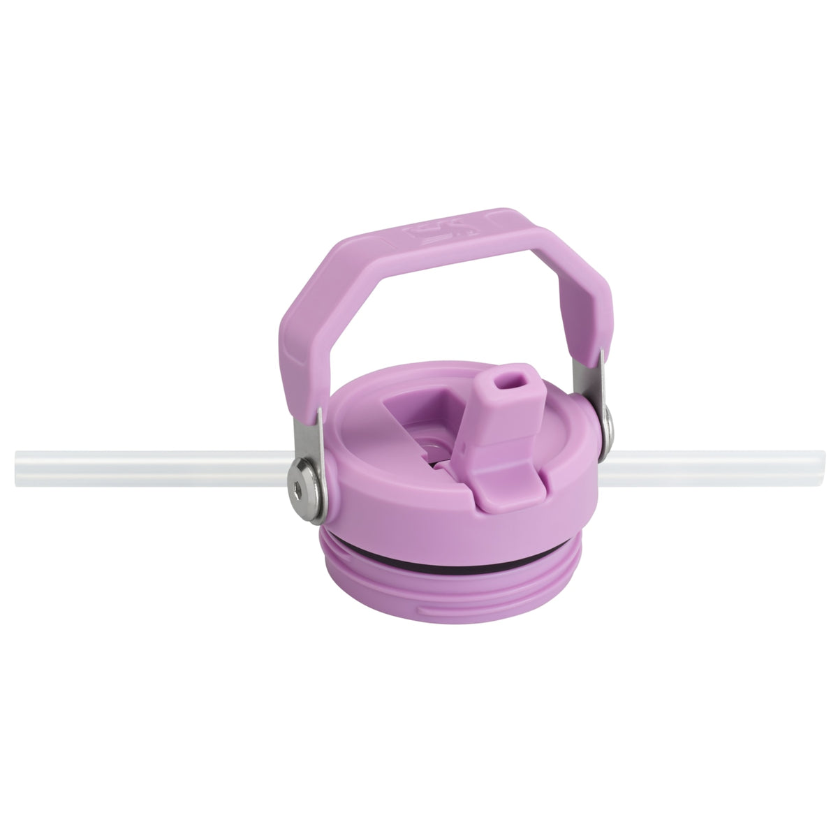 Garrafa Térmica Aerolight Flip Straw Stanley 710 ml Lilac, detalhe da tampa