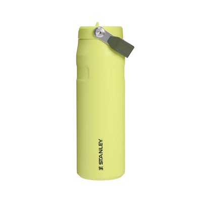Garrafa Térmica Aerolight Flip Straw Stanley 710 ml Prickly Pear, vista frontal com tampa fechada