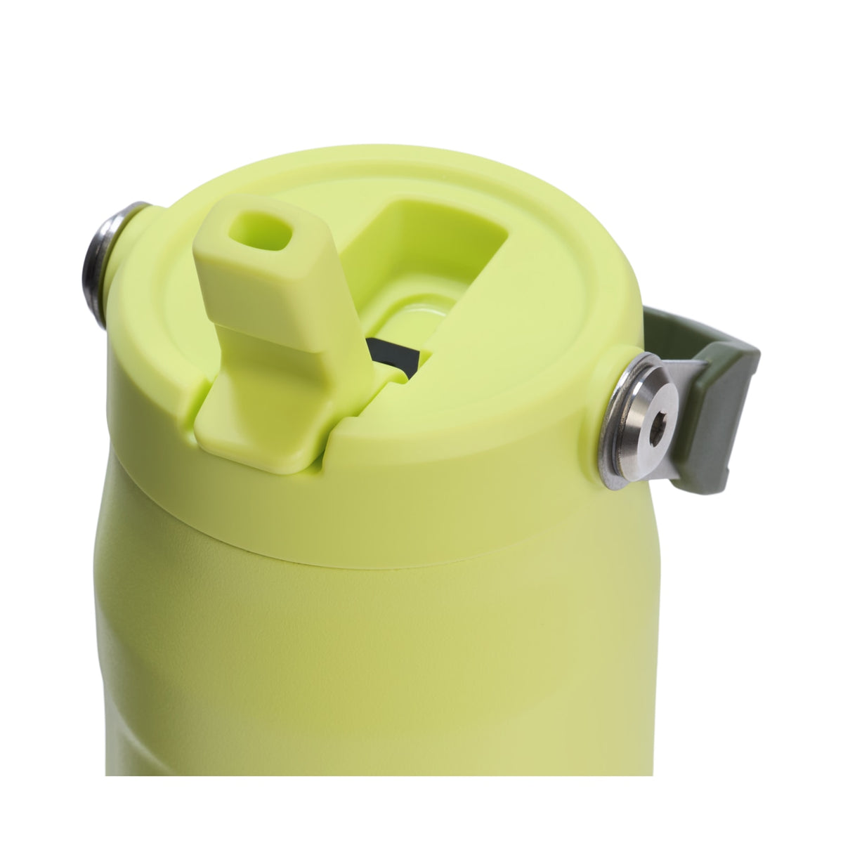 Garrafa Térmica Aerolight Flip Straw Stanley 710 ml Prickly Pear, detalhe do bico ou canudo