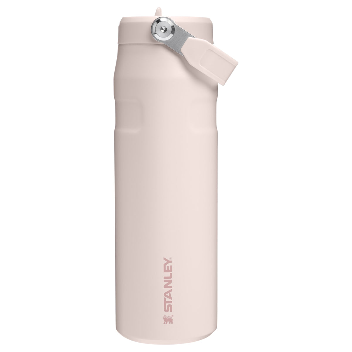 Garrafa Térmica Aerolight Flip Straw Stanley 710ml na cor Rose Quartz