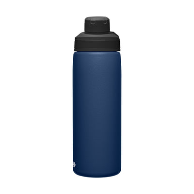 Garrafa Térmica Camelbak Chute Mag 600 ml Azul Marinho, vista frontal com tampa fechada, foto 8 de 20