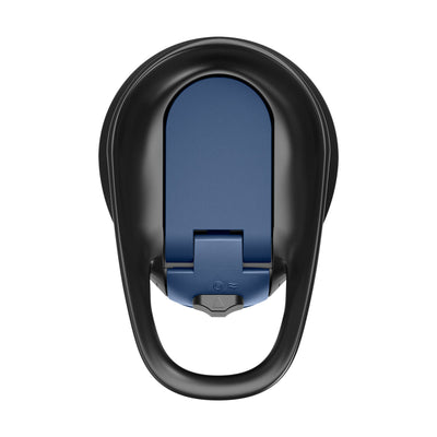 Garrafa Térmica Camelbak Forge Flow 600 ml Azul, vista de cima com tampa fechada, foto 20 de 35
