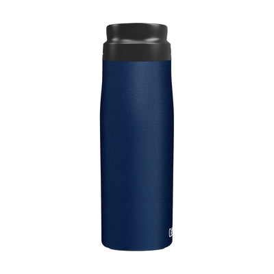Garrafa Térmica Camelbak Forge Flow 600 ml Azul, vista frontal com tampa fechada, foto 12 de 35