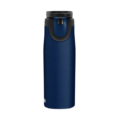 Garrafa Térmica Camelbak Forge Flow 600 ml Azul, vista frontal com tampa fechada, foto 14 de 35