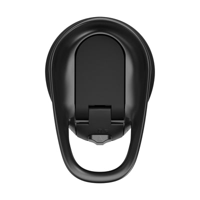 Garrafa Térmica Camelbak Forge Flow 600 ml Preta, vista de cima com tampa fechada, foto 10 de 35