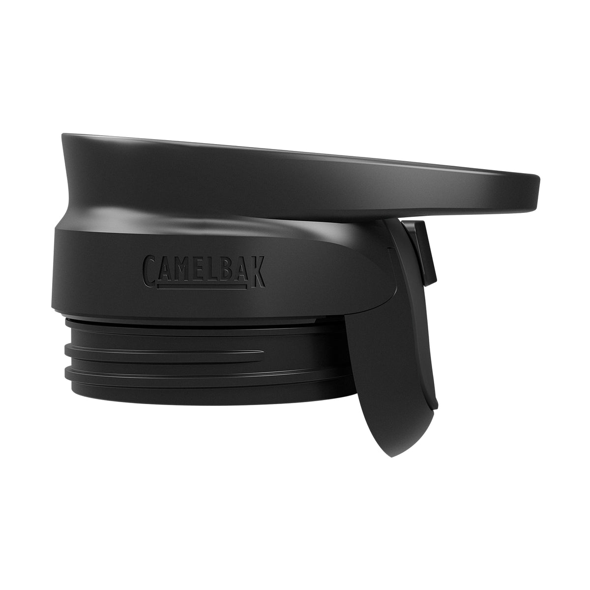 Garrafa Térmica Camelbak Forge Flow 600 ml Preta, detalhe da tampa