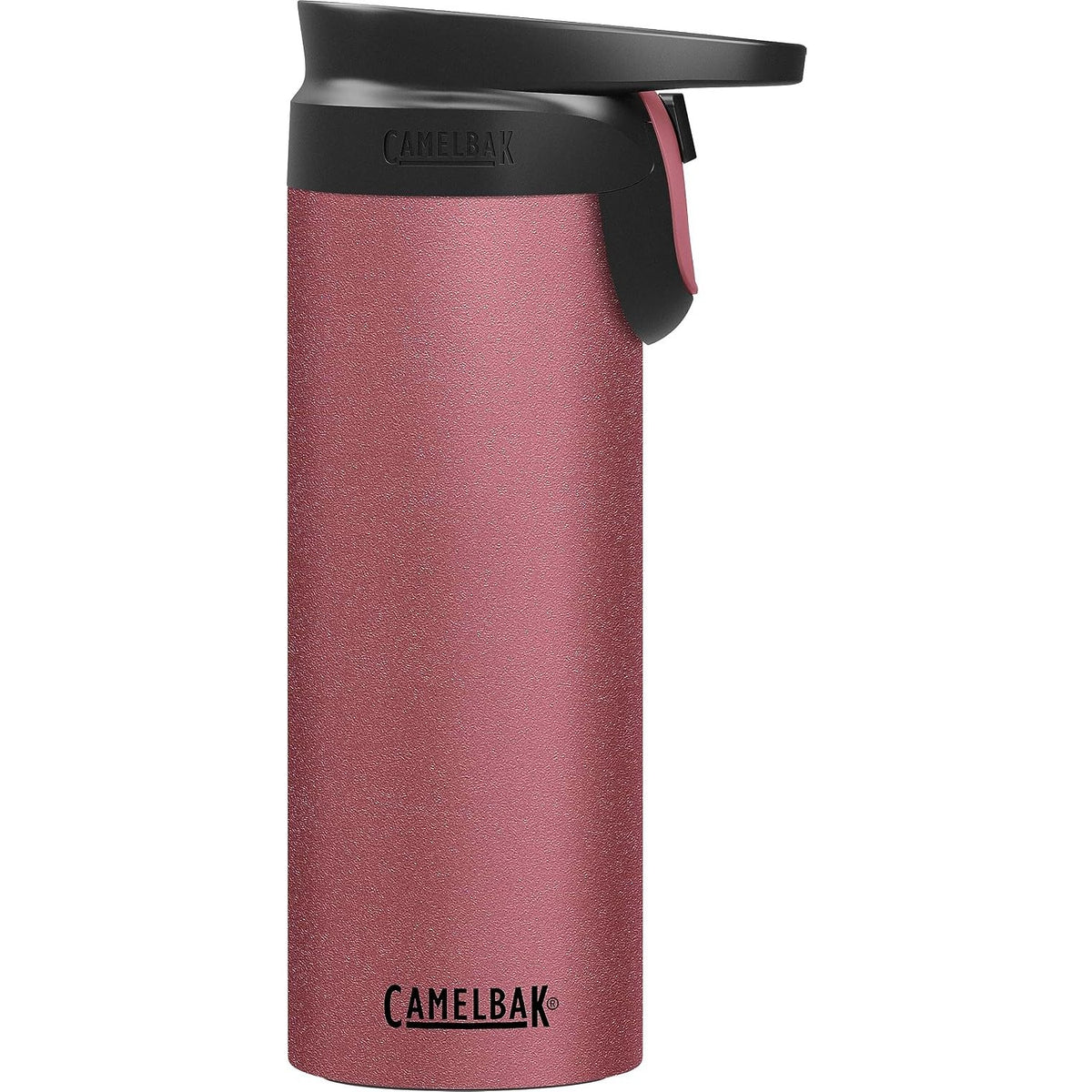 Garrafa Térmica Camelbak Forge Flow 600 ml Rosa Terracota, vista frontal com tampa fechada, foto 32 de 35