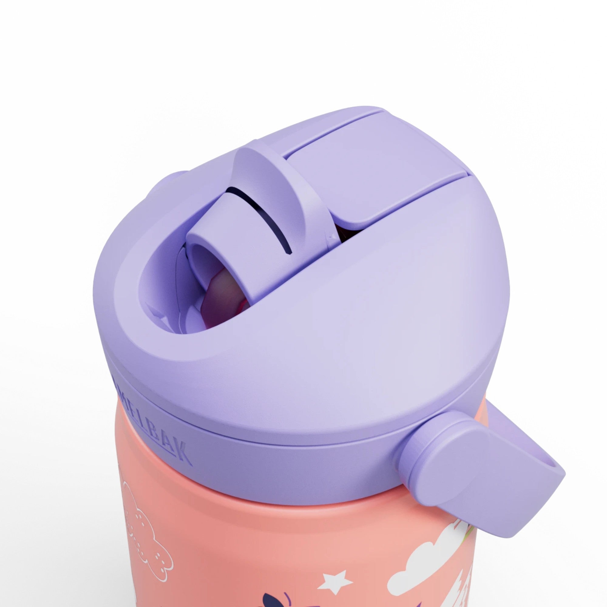 Garrafa Térmica Infantil Camelbak Thrive 354ml com tampa prática e colorida para crianças.
