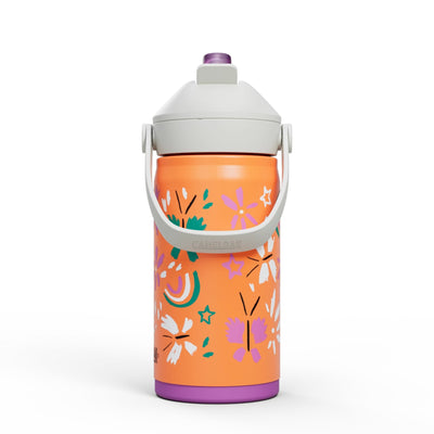 Garrafa Térmica Infantil Camelbak Thrive 354ml com design colorido e alça para facilitar o transporte