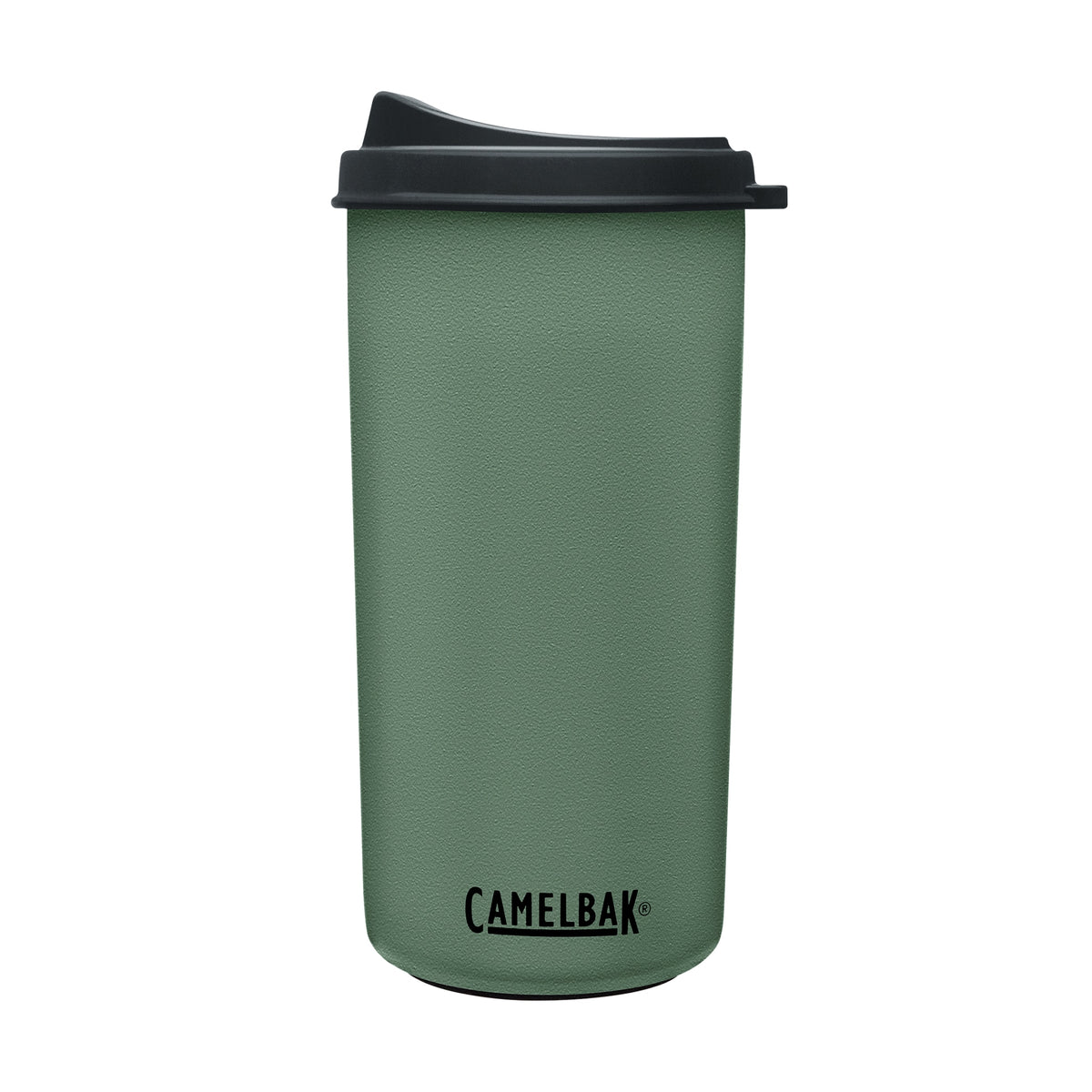 Garrafa Térmica Camelbak MultiBev 650 ml Verde, vista frontal com tampa fechada, foto 33 de 47