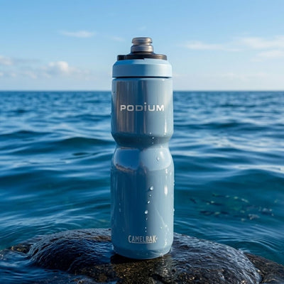 Garrafa Térmica Camelbak Podium Insulated Steel 650ml na cor Azul