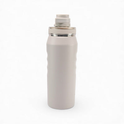 Garrafa térmica Faster Oásis 500ml na cor creme