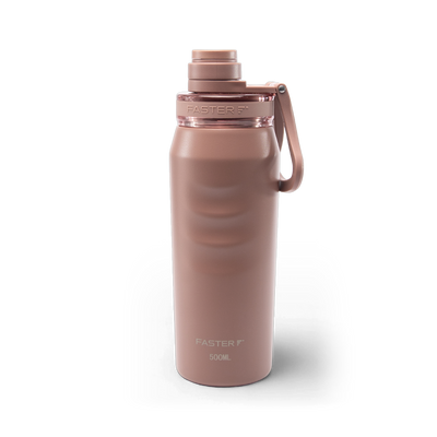 Garrafa térmica Faster Oásis 500ML na cor Duna