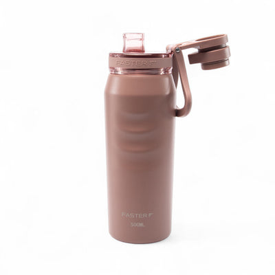 Garrafa térmica Faster Oásis 500ML na cor Duna