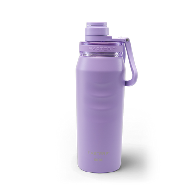 Garrafa térmica Faster Oásis 500ml na cor lilás