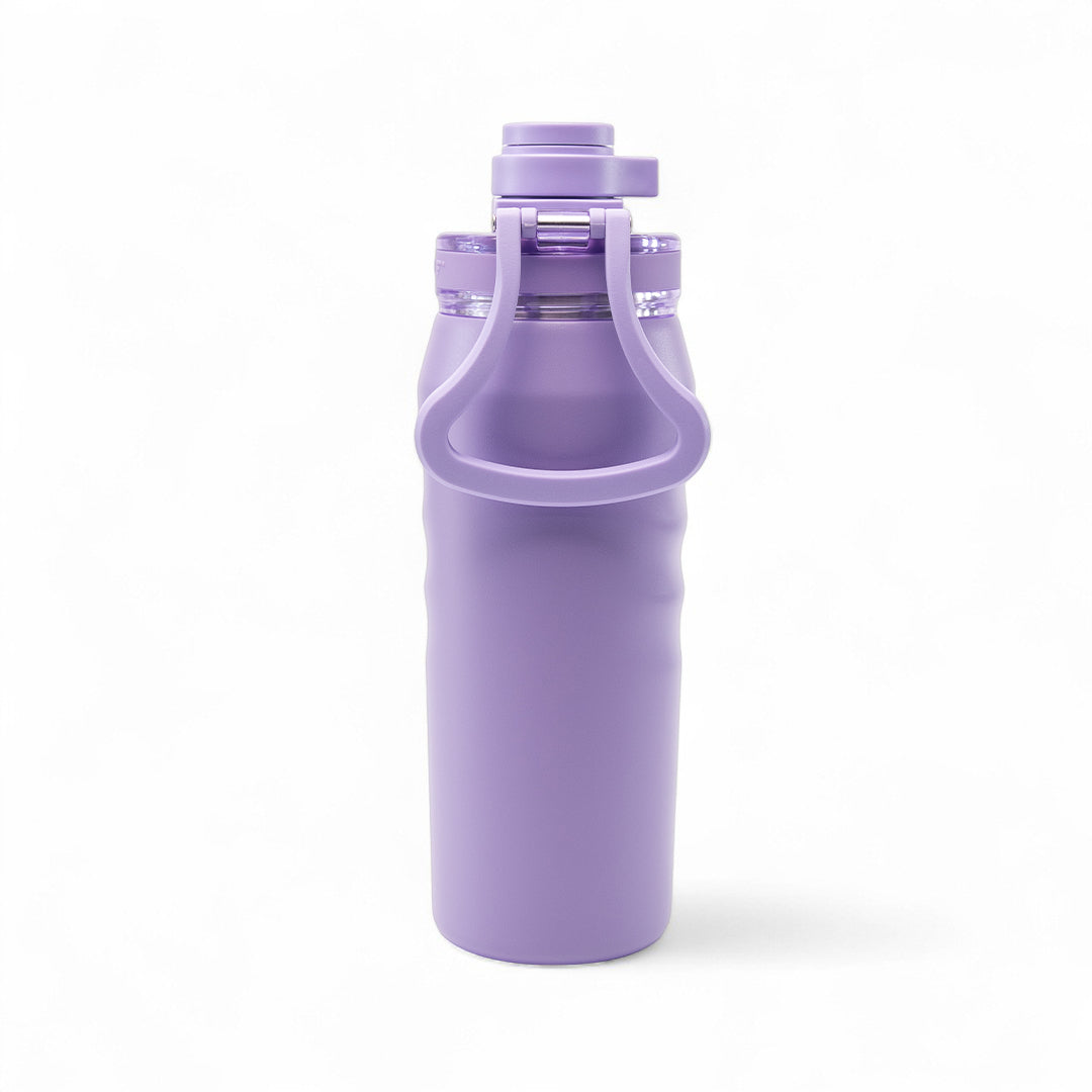 Garrafa térmica Faster Oásis 500ml na cor lilás