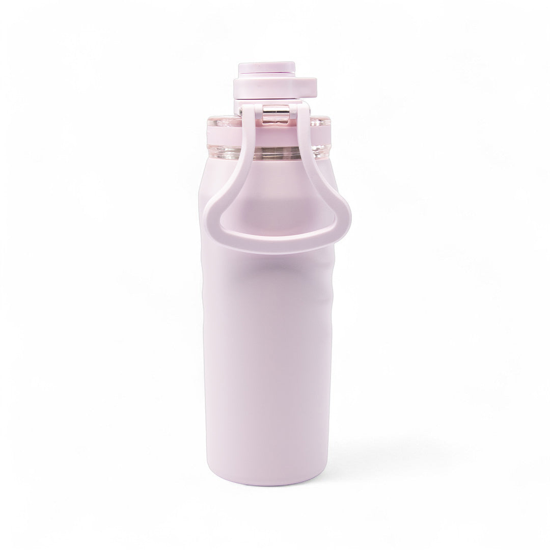 Garrafa térmica Faster Oásis 500ml na cor Rosa BB