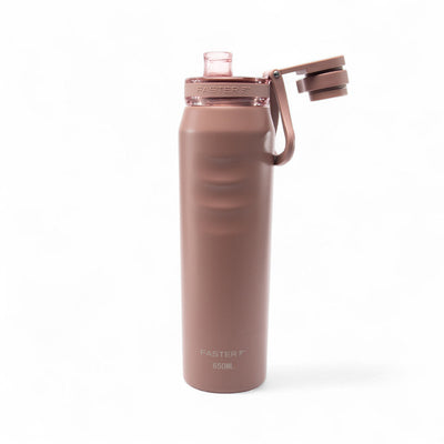 Garrafa térmica Faster Oásis 650ml na cor Duna