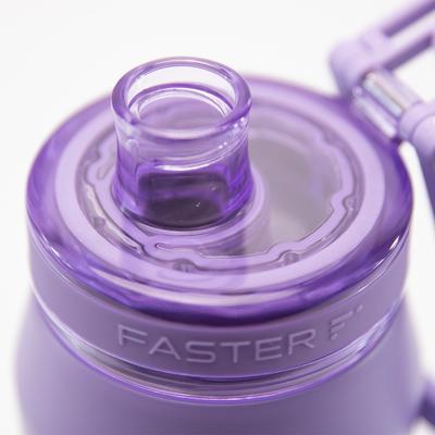 Garrafa térmica Faster Oásis 650ml na cor lilás
