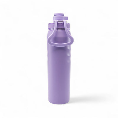 Garrafa térmica Faster Oásis 650ml na cor lilás