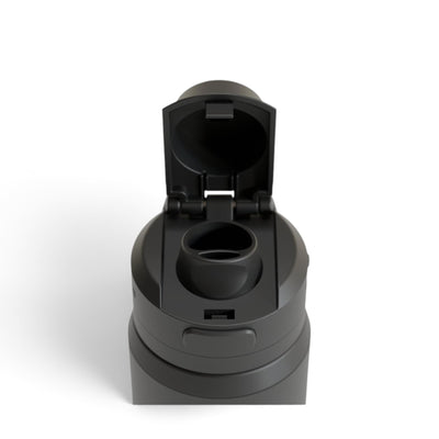 Garrafa térmica Gocase Flip Pro 750ml na cor preta