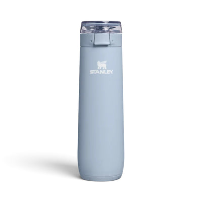 Garrafa térmica Flowstate Spring 591ml da Stanley na cor Blue Dream