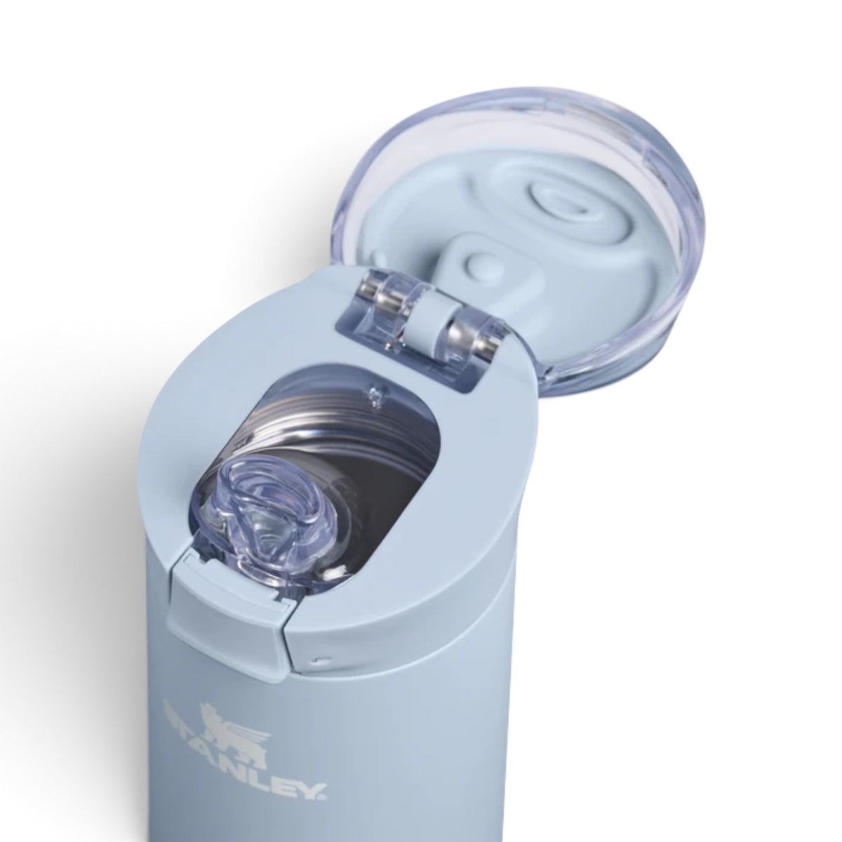 Garrafa térmica Flowstate Spring 591ml da Stanley na cor Blue Dream