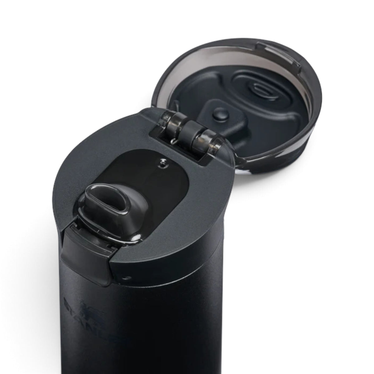 Garrafa térmica Flowstate Spring 591ml Stanley na cor preta
